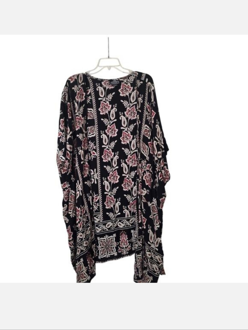 Angie Long Length Oversized Kimono Lightweight Cardigan S Boho Bohemian